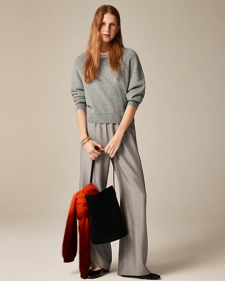 Cashmere crewneck sweatshirt | J. Crew US