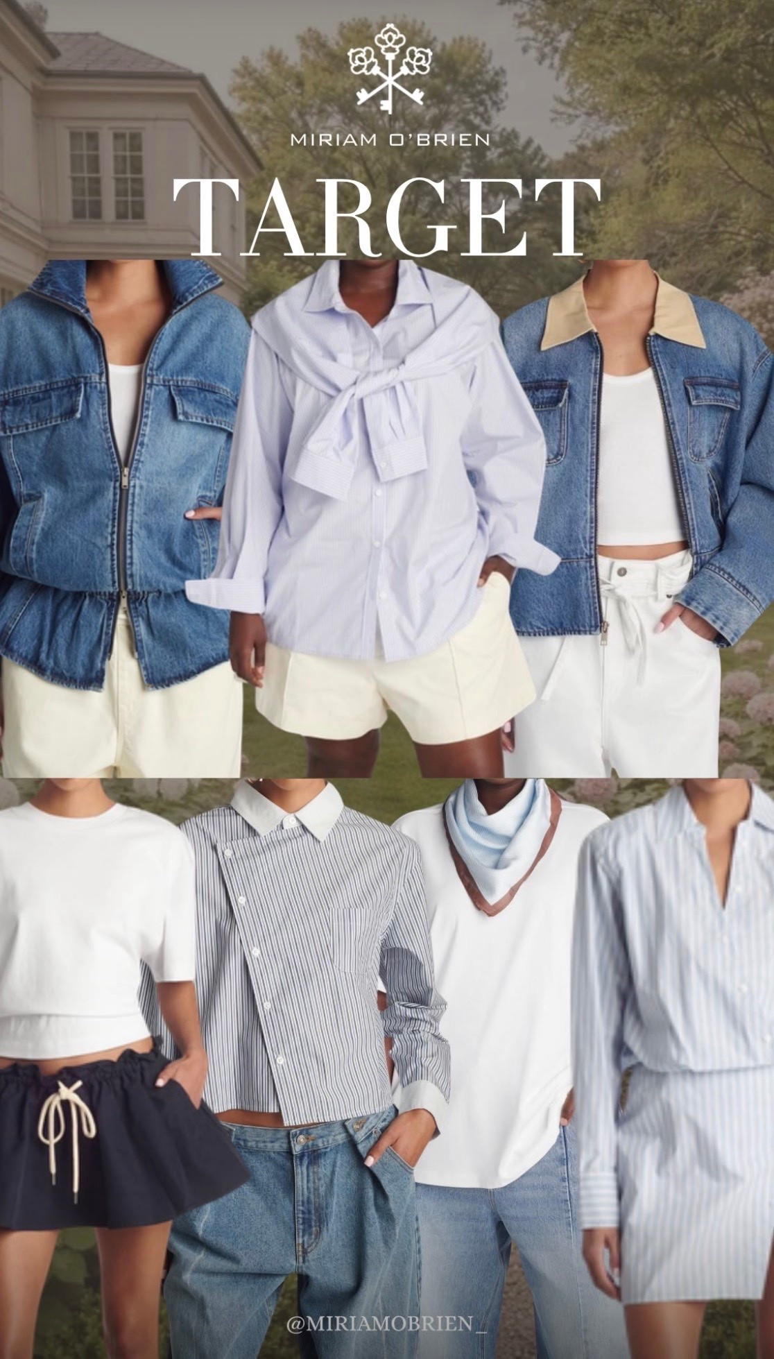 Effortless layers, timeless denim & crisp neutrals

Follow me @miriamobrien on IG and TikTok 

#Target #fashion#Denim ￼

#LTKmomlife #LTKSeasonal #LTKootd