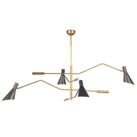 Spyder 60 Inch 4 Light Chandelier by Regina Andrew | 1800 Lighting
