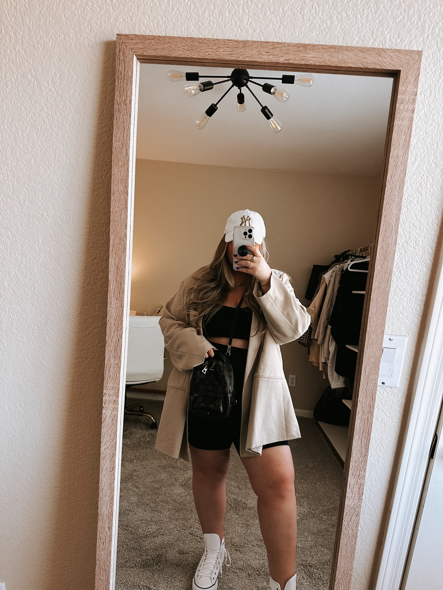 blazer - 3x - fits oversized 
bike shorts - xl - fit tts
top - 40
shoes - 9

street style // casual outfits // oversized blazer // amazon fashion // bike shorts // spring outfit // midsize outfit 

#LTKstyletip #LTKFind #LTKunder100