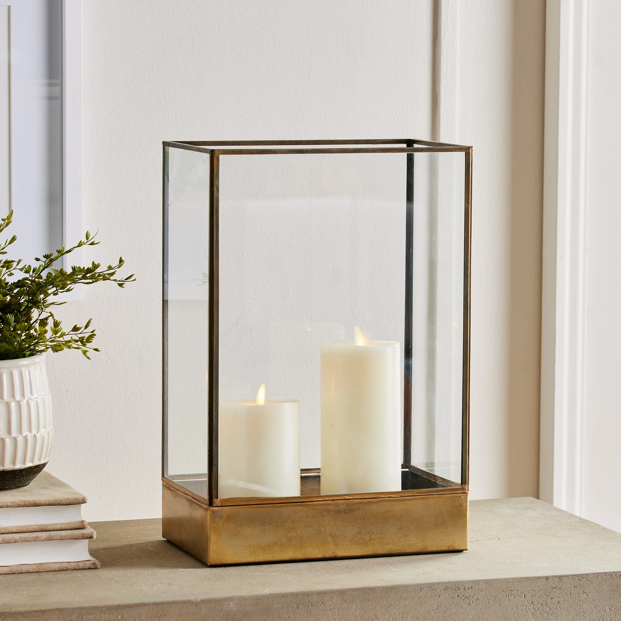 Whobrey Glass Tabletop Hurricane | Wayfair North America