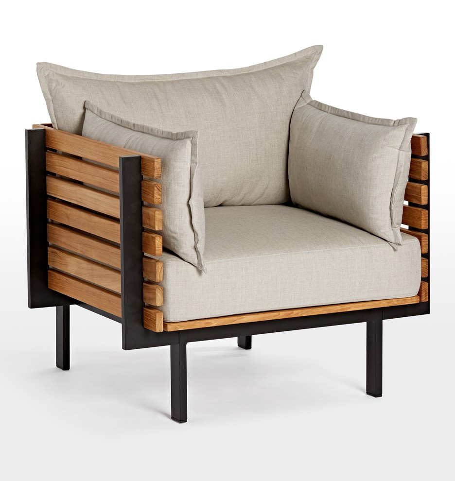 Jasper Teak Arm Chair
 | Rejuvenation | Rejuvenation
