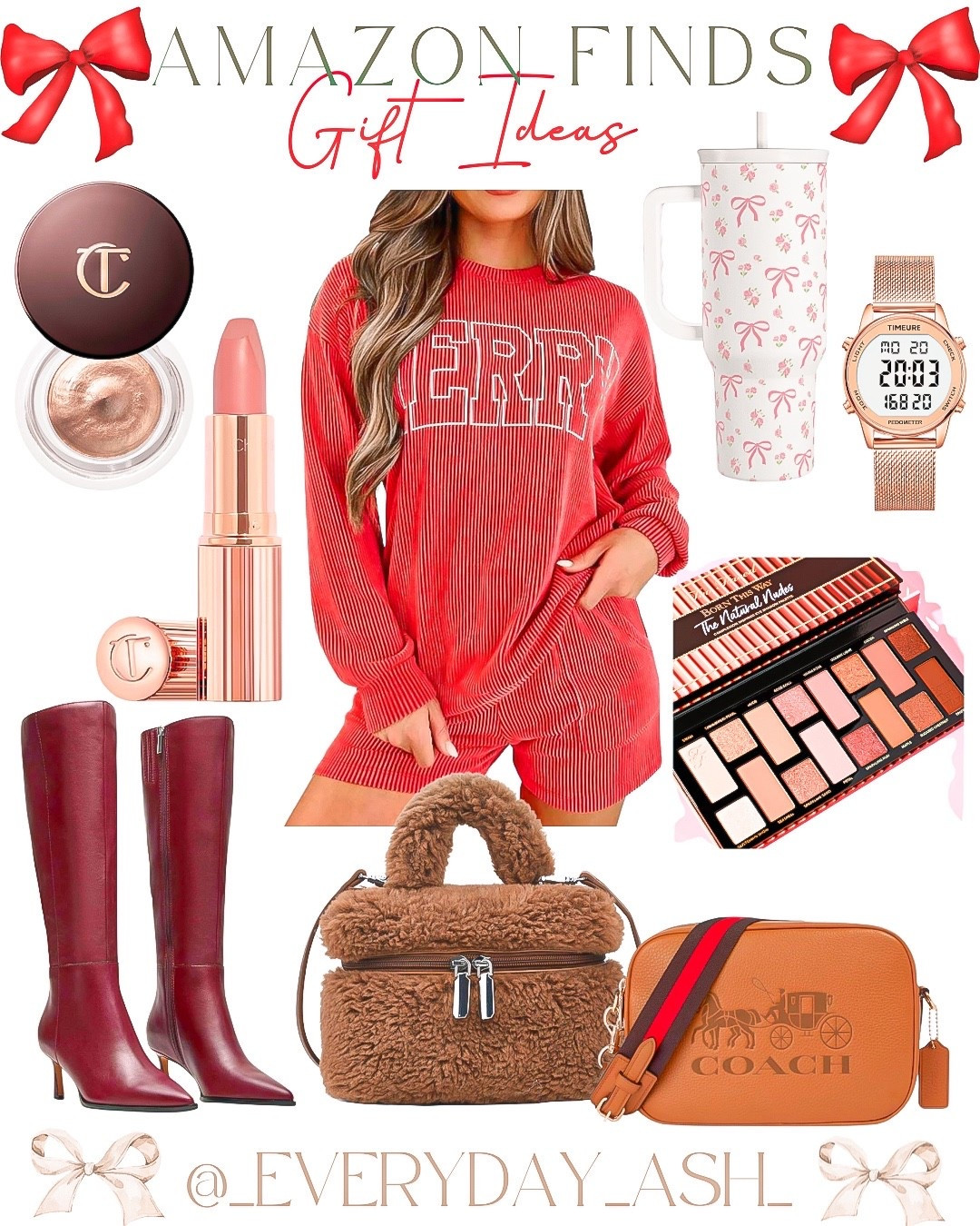 Amazon// gifts for her 💕❤️

Makeup finds, beauty gifts, merry Christmas two piece set , tumbler, watch, eyeshadow, knee high heels, Amazon fashion, coach bag, purse 

#LTKBeauty #LTKGiftGuide #LTKHoliday