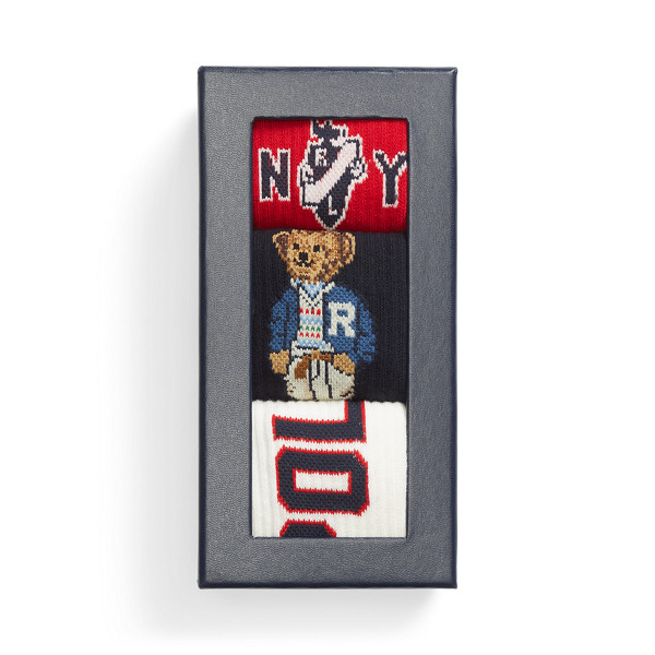 Set regalo 3 paia di calze Polo Bear | Ralph Lauren (IT)