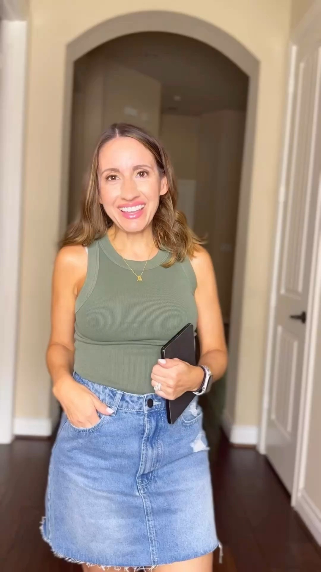 Here’s a weekend read from early this year. Georgia by e. L. Steven’s is go good. 
Tank top fits true size.
Jean skirt is a tried and true favorite. 
Kindle Paperwhite

#LTKdayinmylife #LTKstorytime #LTKPetite