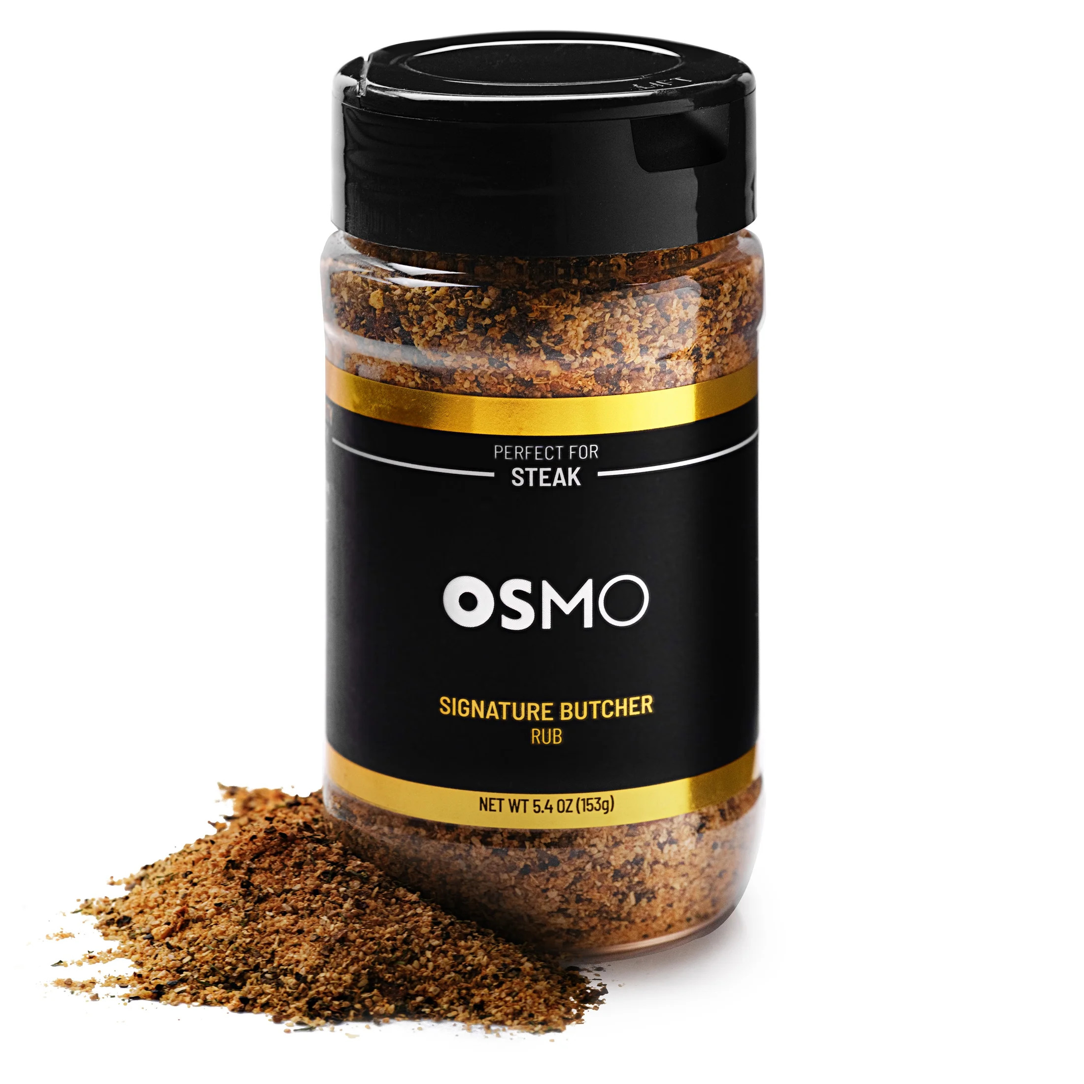 Osmo Signature Butcher Rub for Steak and Beef, 5.4 oz Powder, Gluten-Free - Walmart.com | Walmart (US)