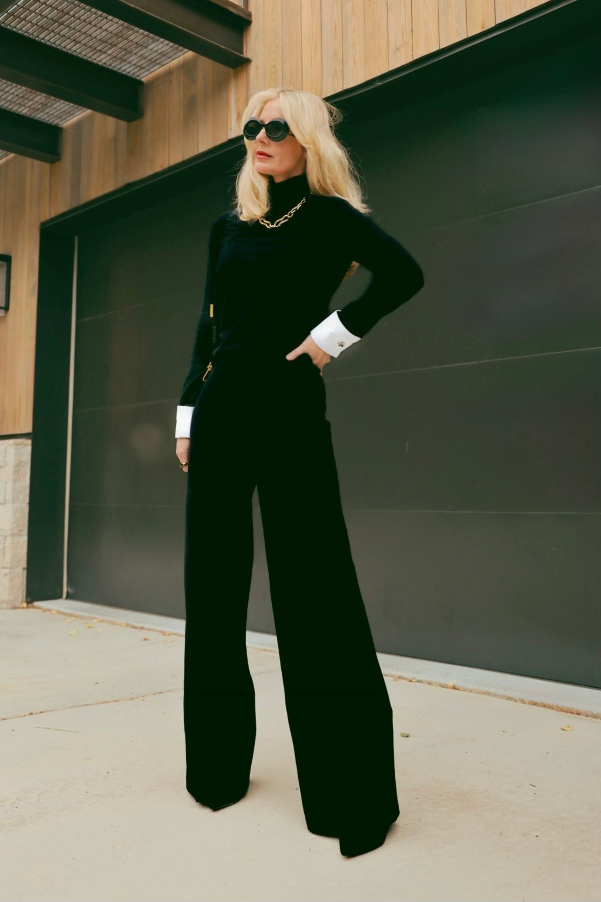 One of the absolute must-haves in every single woman’s wardrobe is a pair of slimming black pants. They are a hero piece you are guaranteed to reach for again and again. From the office to date night to dinners to religious services—the right black pants will take you everywhere. This pair is insanely flattering and perhaps more importantly, incredibly comfortable! These pants don’t have any pockets, buttons, or zippers so there’s no bulk and you get a very streamlined look. They also have amazing, built-in compression technology that slims the tummy! And, they are made of a ponte knit fabric that is very soft, wrinkle-resistant, and so easy to care for. 🙌 I love wearing these for date night, but these would also be great for the office! Size DOWN. 

#LTKWorkwear #LTKSeasonal