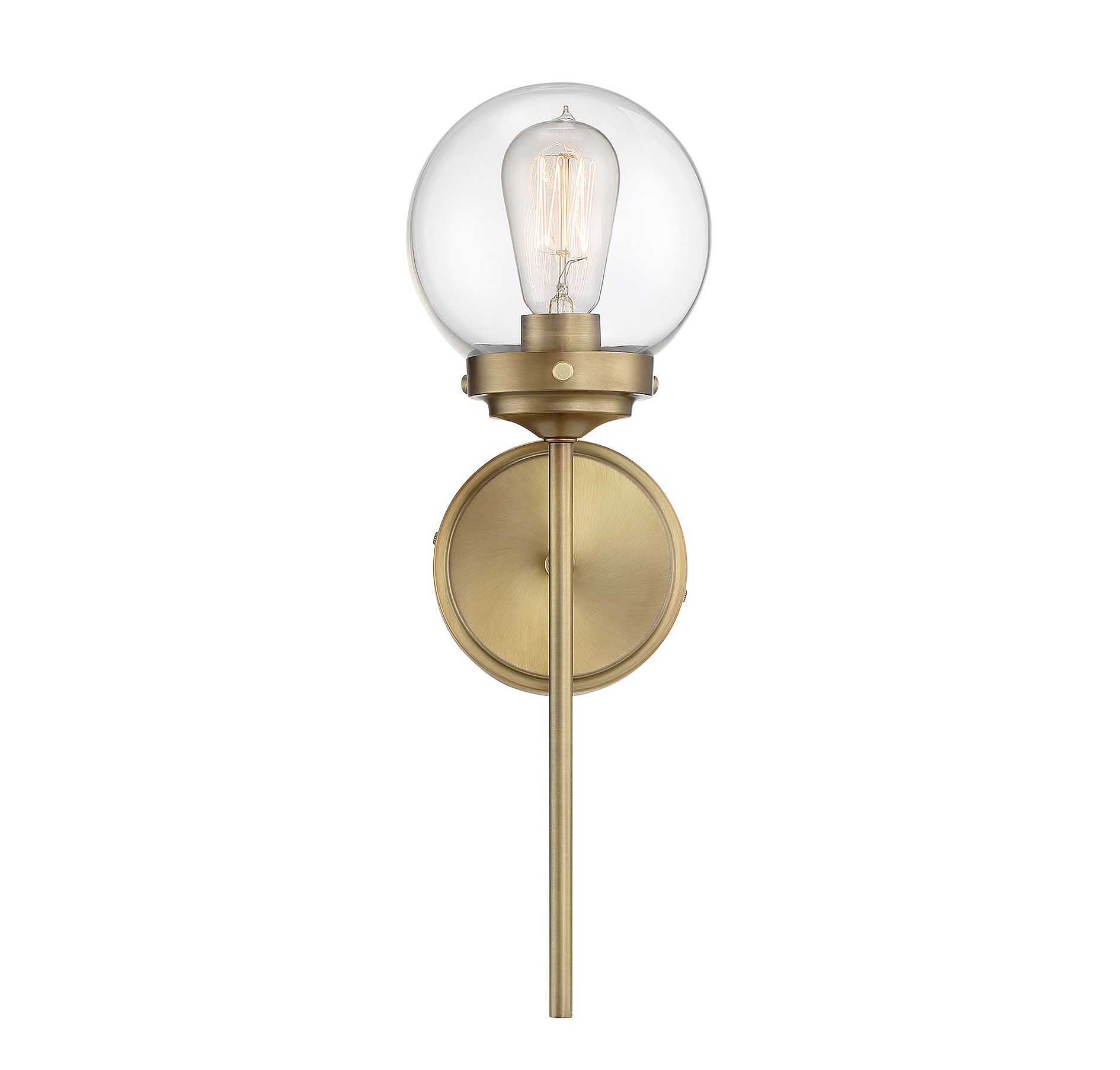 Trade Winds Lighting TW110030-NB Windsor 18" Wall Sconce in Natural Brass | Walmart (US)