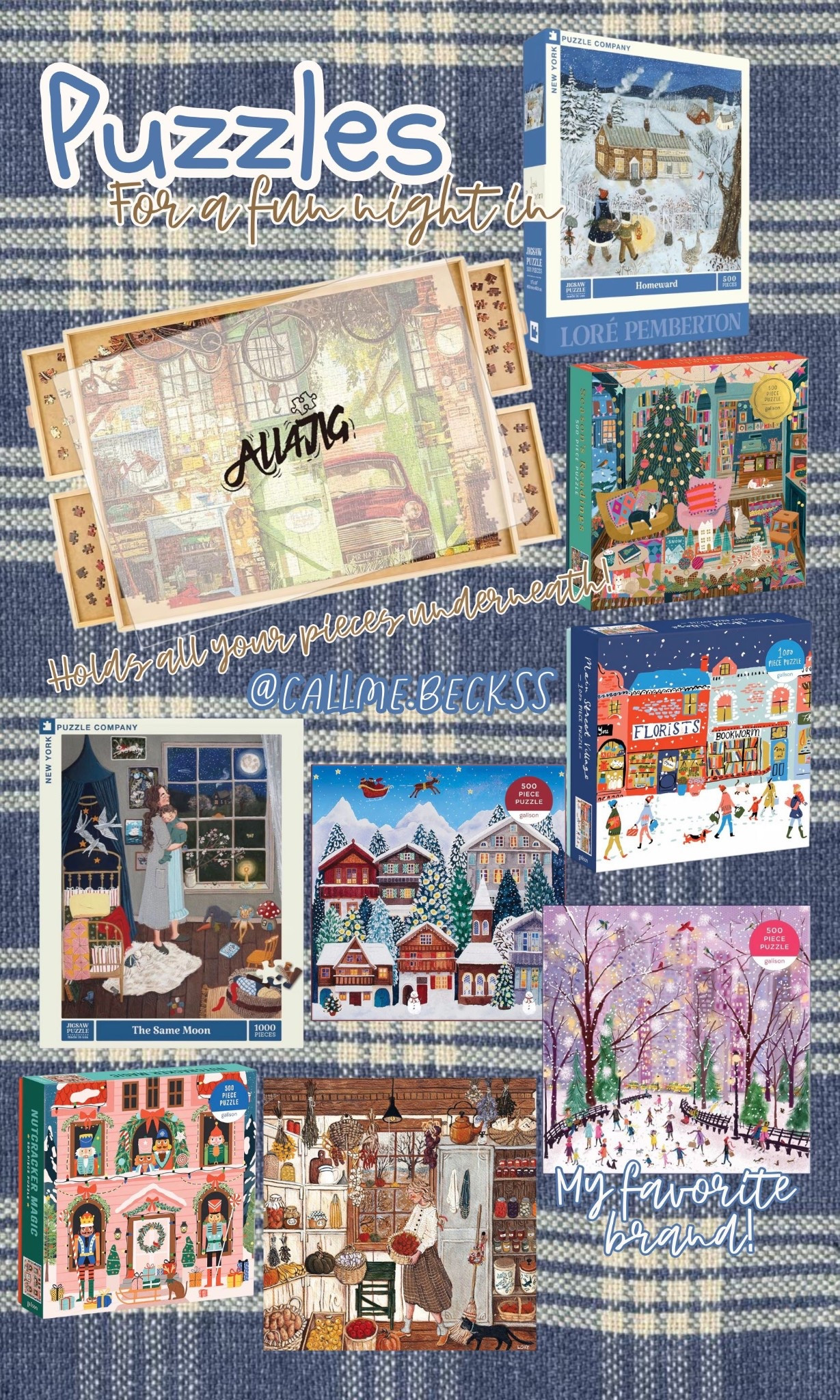 Favorite puzzles and puzzle board that has drawers for sorting pieces! 

#LTKmomlife #LTKselfcare #LTKdayinmylife