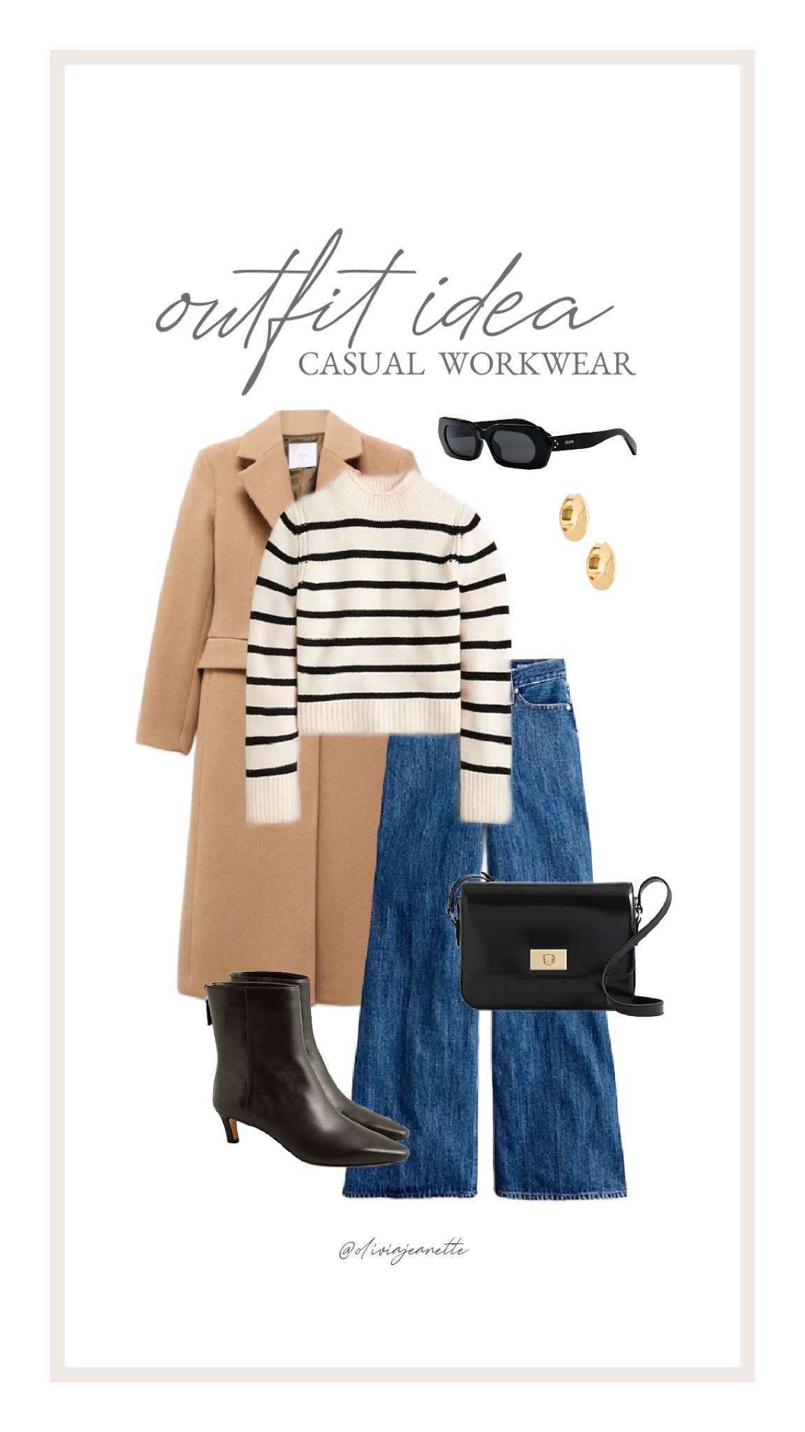 Casual workwear style 