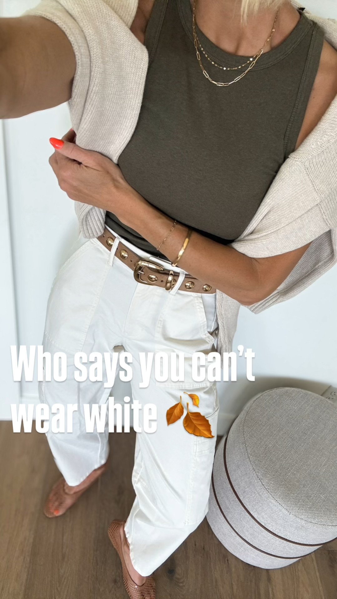 Who says you can’t wear white after Labor Day? 🤍 Breaking the ‘rules’ in my chic all-white Target look — wearing a size medium. Shop the outfit & make your own style rules. #LTKMostLoved #LTKFallStyle #TargetStyle

#LTKFindsUnder50 #LTKOver40 #LTKautumn
