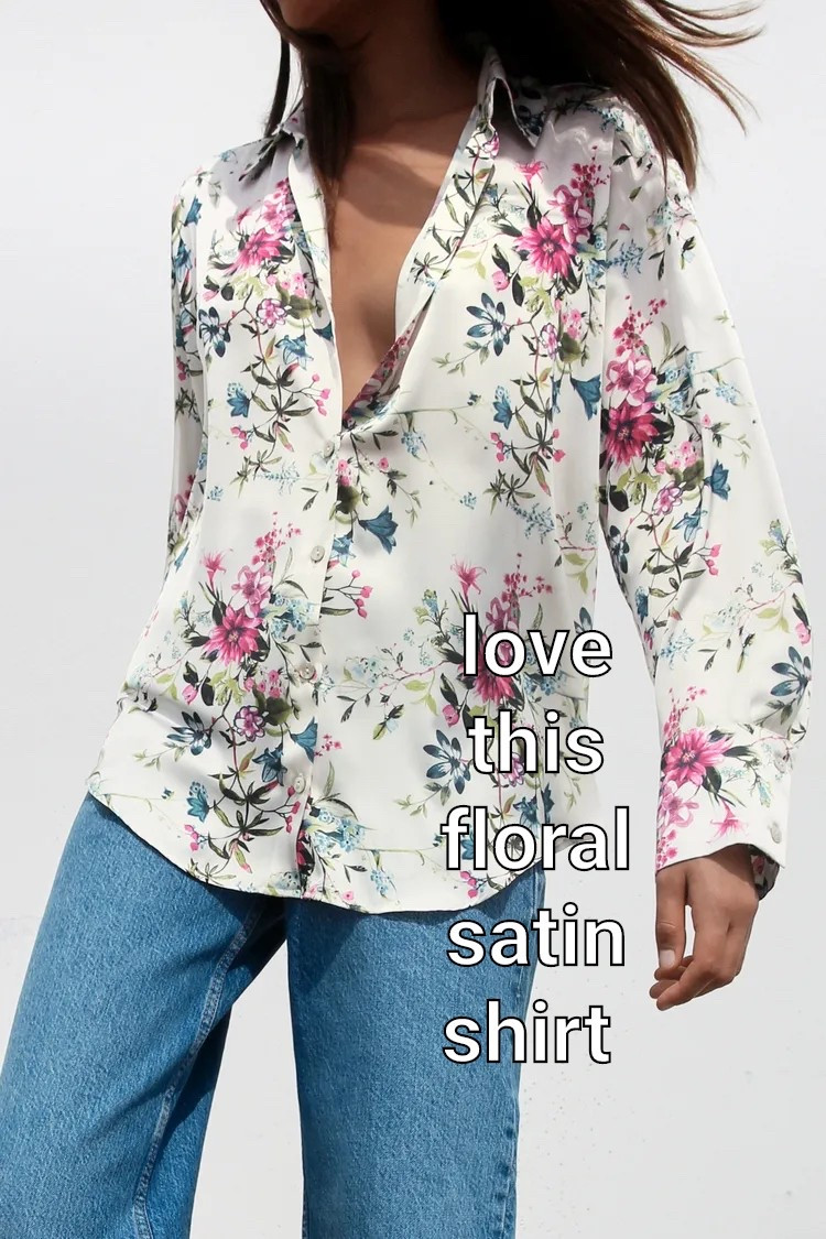 This shirt is perfect for spring! 
Zara
Zara outfit 

#LTKSpringSale #LTKWorkwear #LTKFindsUnder50