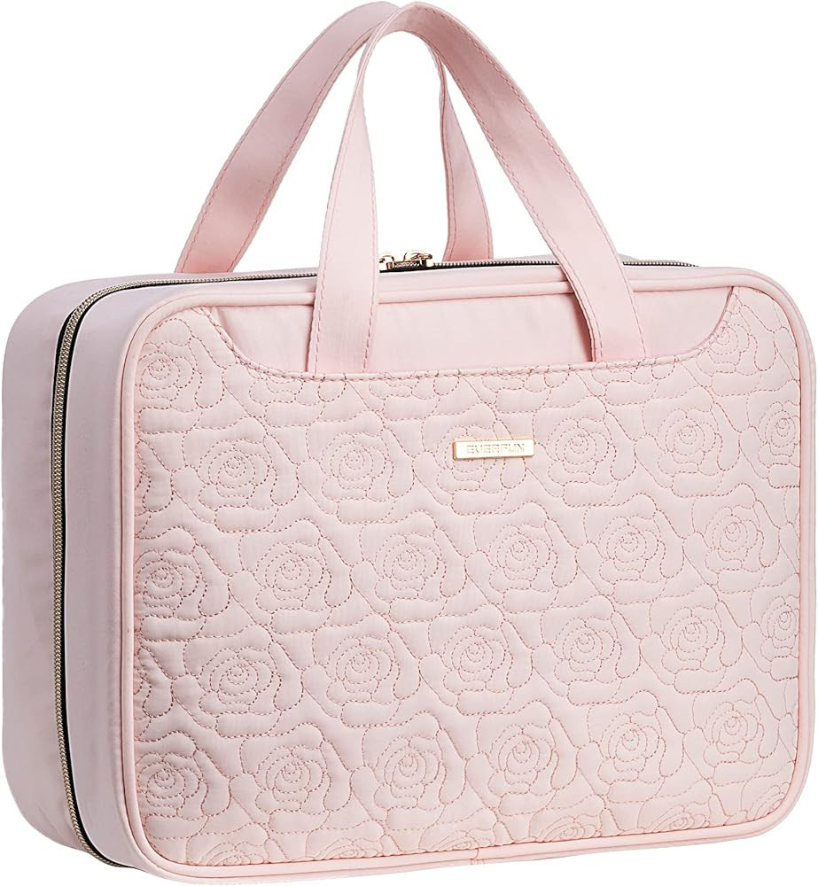 Everfun Hanging Travel Toiletry Bag for Women, Gift for Mom, Large Makeup Cosmetic Organizer Bag ... | Amazon (US)
