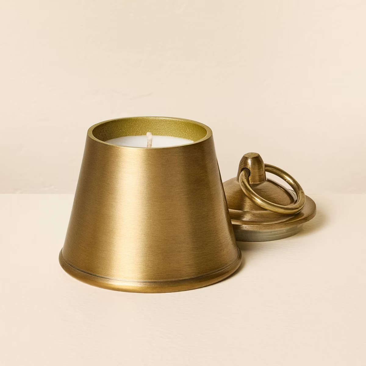 Small Brass Mulled Spice Bell Candle 4.58oz - Hearth & Hand™ with Magnolia | Target