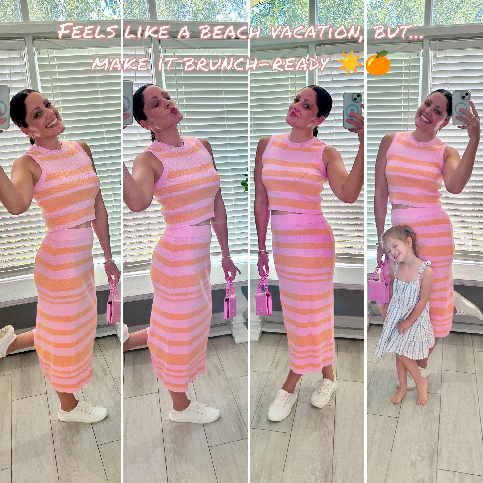 Resorts Looks - Weekend style in this Amazon ribbed set that feels like a sunny escape ✨ Light enough for Florida heat, cute enough for brunch with my girl. Paired it with white sneaks, everyday accessories, and easy glam — all linked!

#LTKFindsUnder50 #LTKSaleAlert #LTKBeauty