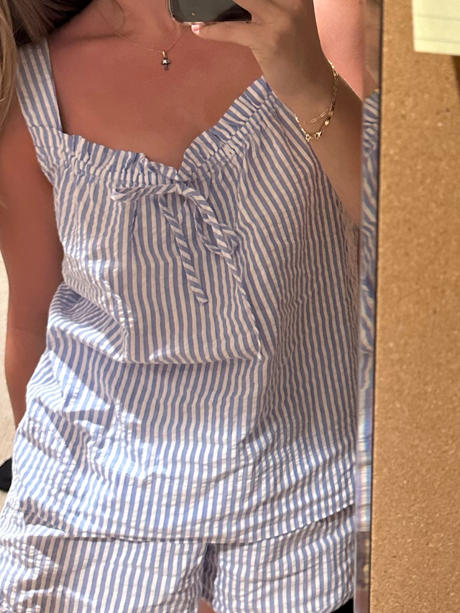 Looks like seer sucker. Isnt seer sucker. But breathes just like it. Here are summer time pjs that give you allllll the cozies without making you over heat.


#LTKstyletip #LTKFind #LTKSeasonal