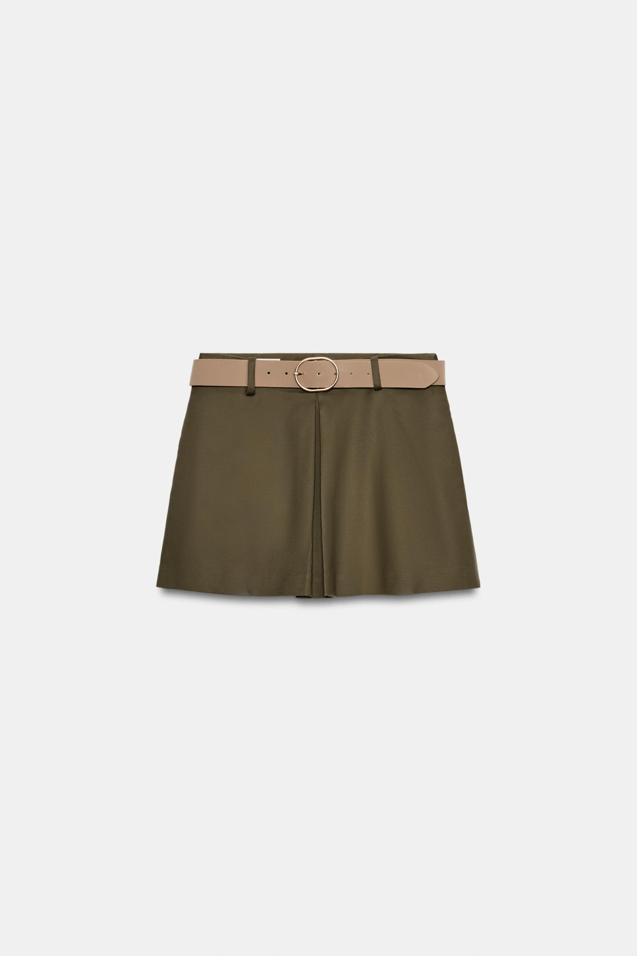 BELTED SKORT | Zara US