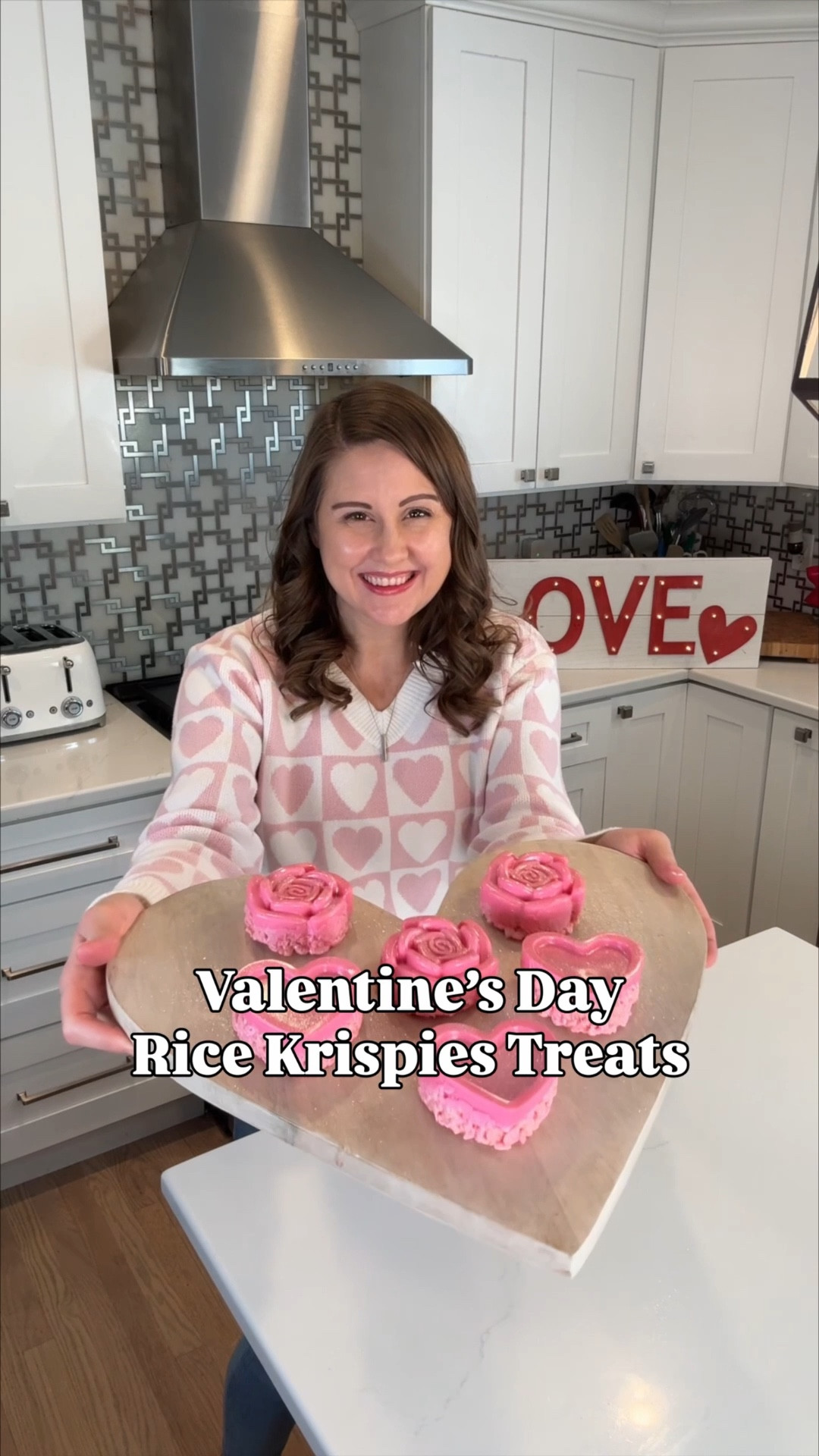 These candy-coated Rice Krispies treats are Valentine’s Day perfection ❤️🍬
Sweet, colorful, and SO fun to make—perfect for parties, classroom treats, or a cute little DIY snack moment at home 💕✨
Simple ingredients, big smiles, and a treat everyone loves 🥰

Everything you need to recreate these is linked and super easy to grab 🎀🍫

#LTKFamily #ValentinesDayTreats #RiceKrispiesTreats #ValentineDesserts #SweetSnacks #EasyValentines #HolidayBaking 

#LTKHome #LTKValentine #LTKSeasonal