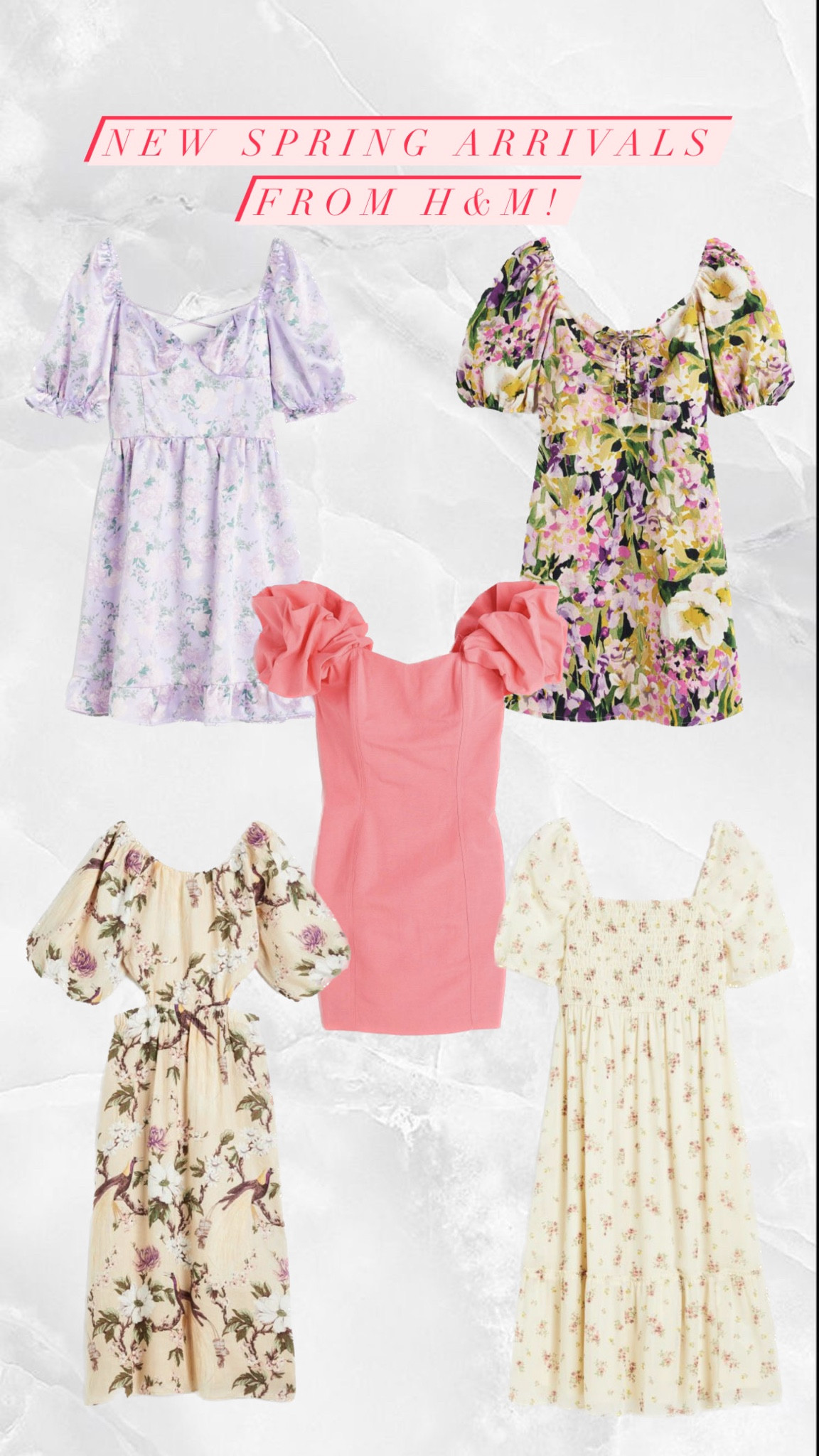 New Spring Arrivals from H&M! Loving the addition of more mini dresses, plus the cut outs! Killing it with the floral patterns. Currently 15% off sitewide.

#LTKunder100 #LTKSeasonal