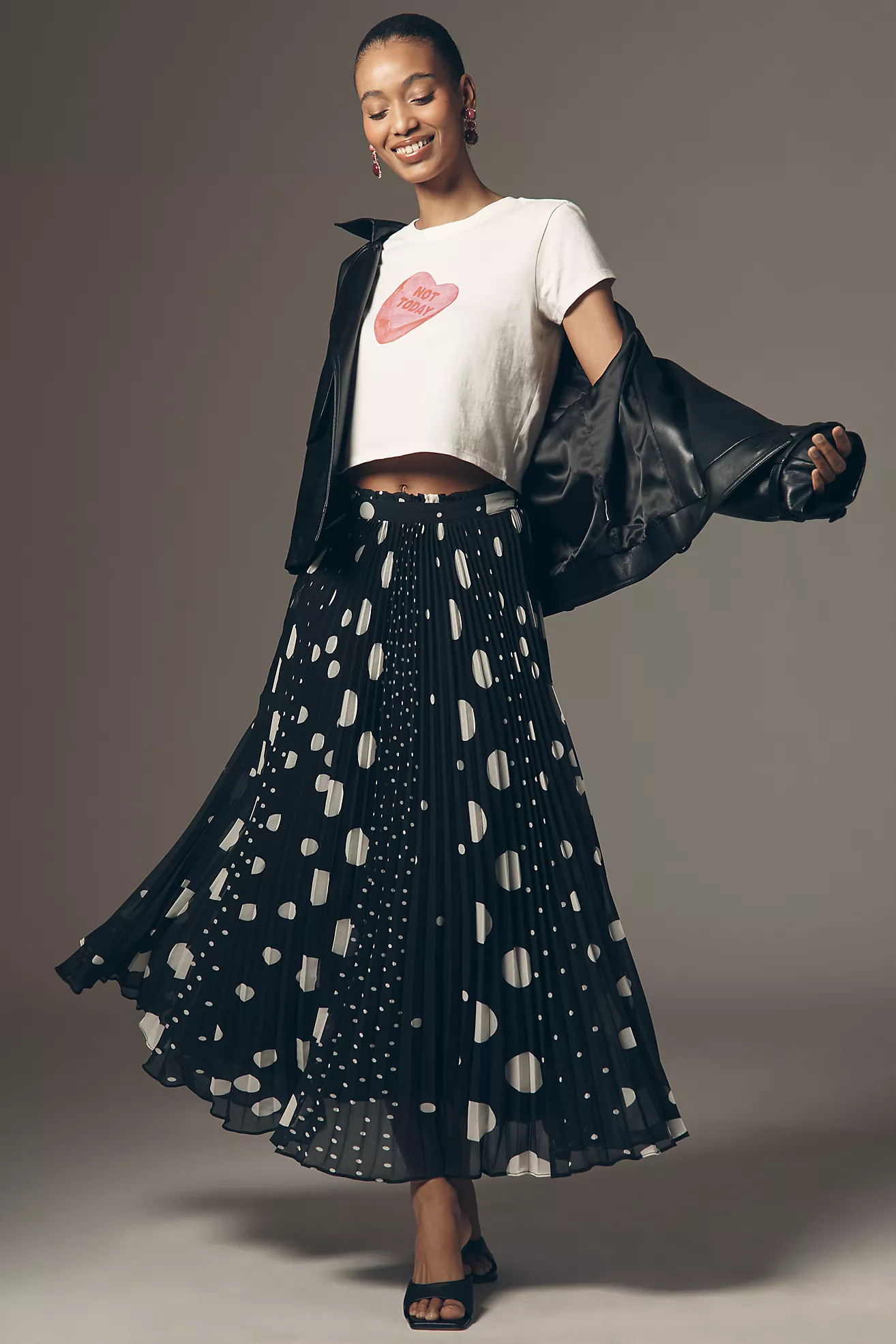 Maeve Sheer Pleated Maxi Skirt | Anthropologie (US)