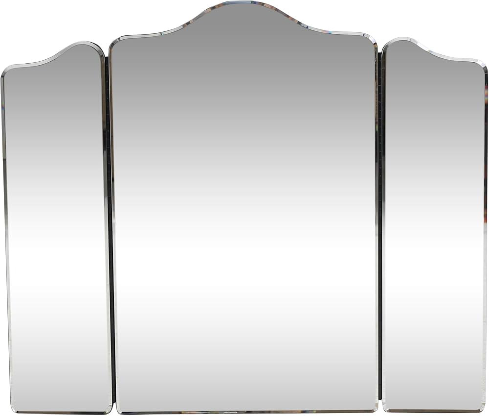 Christopher Knight Home Karida Modern Glam Foldable 3-Panel Vanity Mirror | Amazon (US)