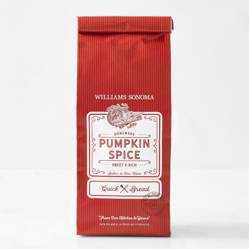 Williams Sonoma Quick Bread Mix, Pumpkin Spice | Williams-Sonoma