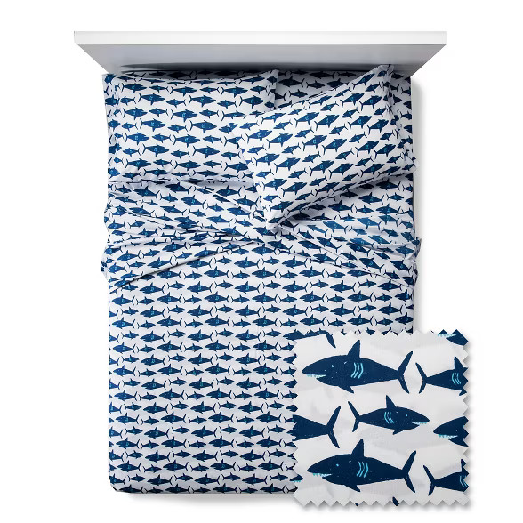 Great White Get-Together Sheet Set - Pillowfort™ | Target