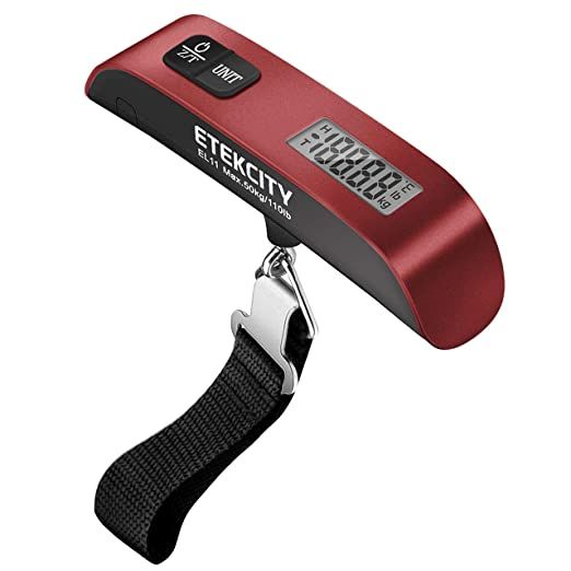 Etekcity Luggage Scale, Digital Portable Handheld Suitcase Weight for Travel with Rubber Paint, T... | Amazon (US)