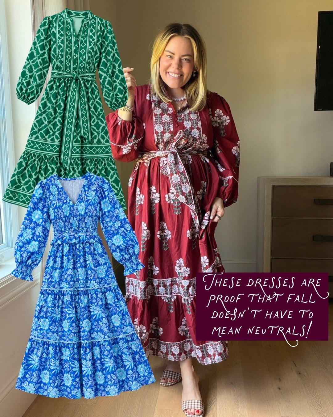 Living in a dress this fall, and loving these fun patterns! 🍁🙌🏼

#LTKootd #LTKgrwm #LTKmomlife