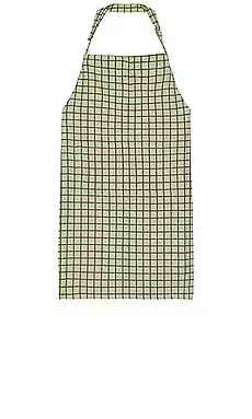 HAWKINS NEW YORK Essential Check Apron in Olive & Sage from Revolve.com | Revolve Clothing (Global)