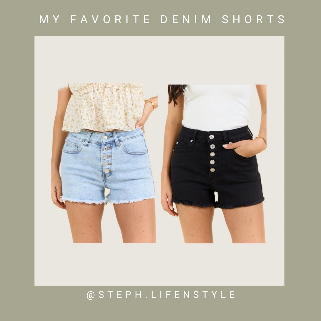 My favorite denim shorts from Pink Lily!! 🤩
#pinklily #shorts #denim #denimshorts #summer #cute #like #comment #save #share #follow 

#LTKFindsUnder100 #LTKSeasonal