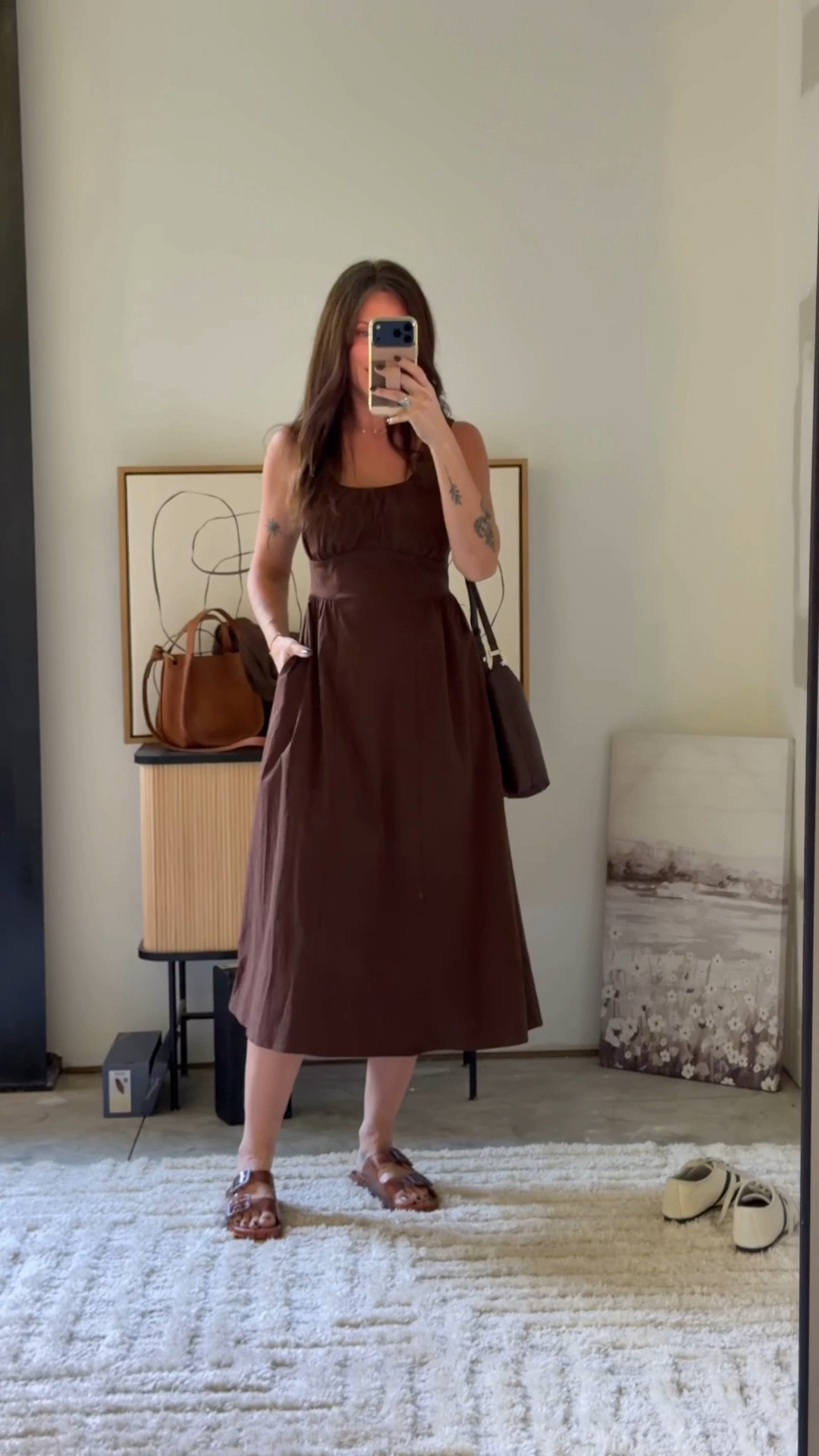 Wearing the small dress. The bag is so cute!

#LTKSaleAlert #LTKSeasonal