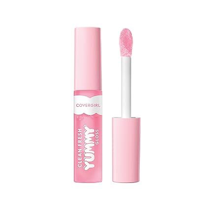 COVERGIRL Clean Fresh Yummy Gloss – Lip Gloss, Sheer, Natural Scents, Vegan Formula - Sugar Pop... | Amazon (US)