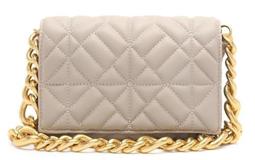 Women Small Quilted Crossbody Bags Stylish Designer Evening Bag Clutch Purses and Handbags with Chain Shoulder Strap | Amazon (US)
