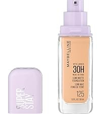 Maybelline Super Stay Lumi-Matte Foundation, Lightweight and Buildable Full Coverage Foundation Makeup For Up To 30HR Wear, 102, 1 Count | Amazon (US)