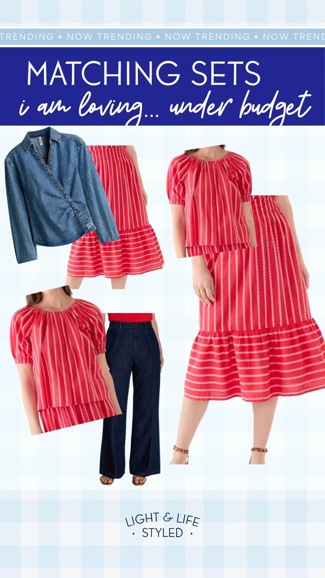 One of my favorite ways to stretch my closet is by investing in matching sets. These Belk sets are on sale, and each piece can be mixed and matched to create so many different outfits. Pair the skirts with a simple tee or sweater, style the tops with your favorite denim or trousers, and suddenly one purchase becomes multiple looks.


Belk fashion, matching sets, affordable fashion, fall transition outfits, teacher outfits, classroom style, workwear ideas, mix and match outfits, capsule wardrobe, budget-friendly fashion, fall fashion trends, office outfits, modest style, everyday fashion, elevated basics, skirt set, eyelet set, striped dress set, embroidered set, back to school outfits, women’s workwear, affordable style, versatile wardrobe, classic fashion, teacher wardrobe, outfit inspiration, casual chic, fall wardrobe essentials, women’s clothing sale,