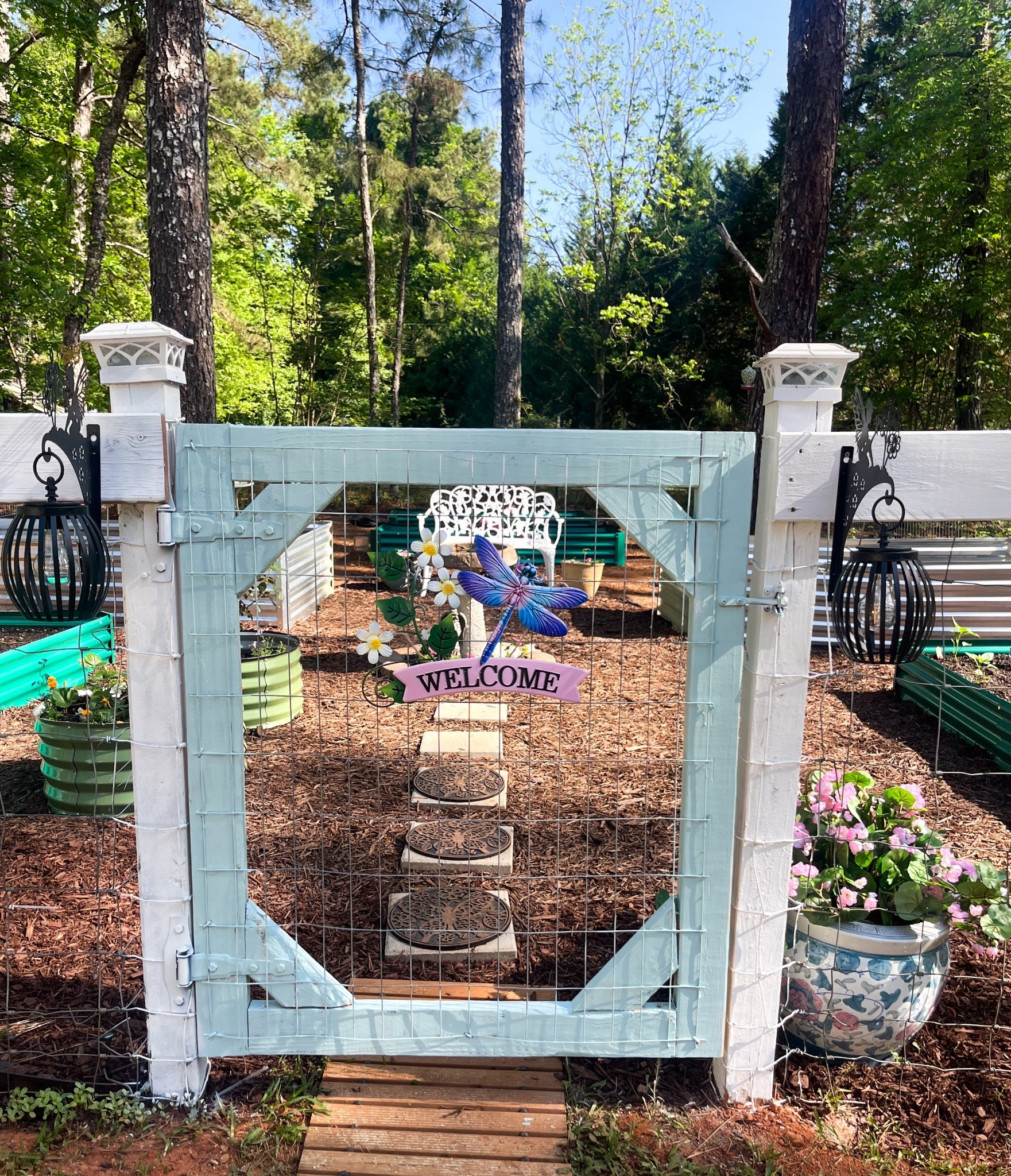 I’ve been working on this garden space little by little, and it’s finally starting to come together 🤍🌿

I partnered with @plowandhearth and truly found everything I needed to bring this whole garden to life—from the raised beds to the pathway and all the finishing touches ✨

It finally feels like a space we can slow down and enjoy

Everything is linked here if you’re working on your garden too!

#plowandhearth #cottagegarden #gardeninspiration #backyardinspo #raisedbedgarden

#LTKHome #LTKMothersDay #LTKSeasonal