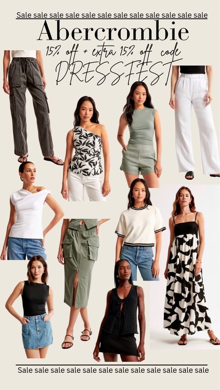 Abercrombie new arrivals 15% off + extra 15% off code DRESSFEST

#LTKSeasonal #LTKStyleTip #LTKSaleAlert