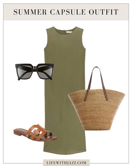 Summer dress outfit / casual

#LTKunder100 #LTKstyletip #LTKSeasonal