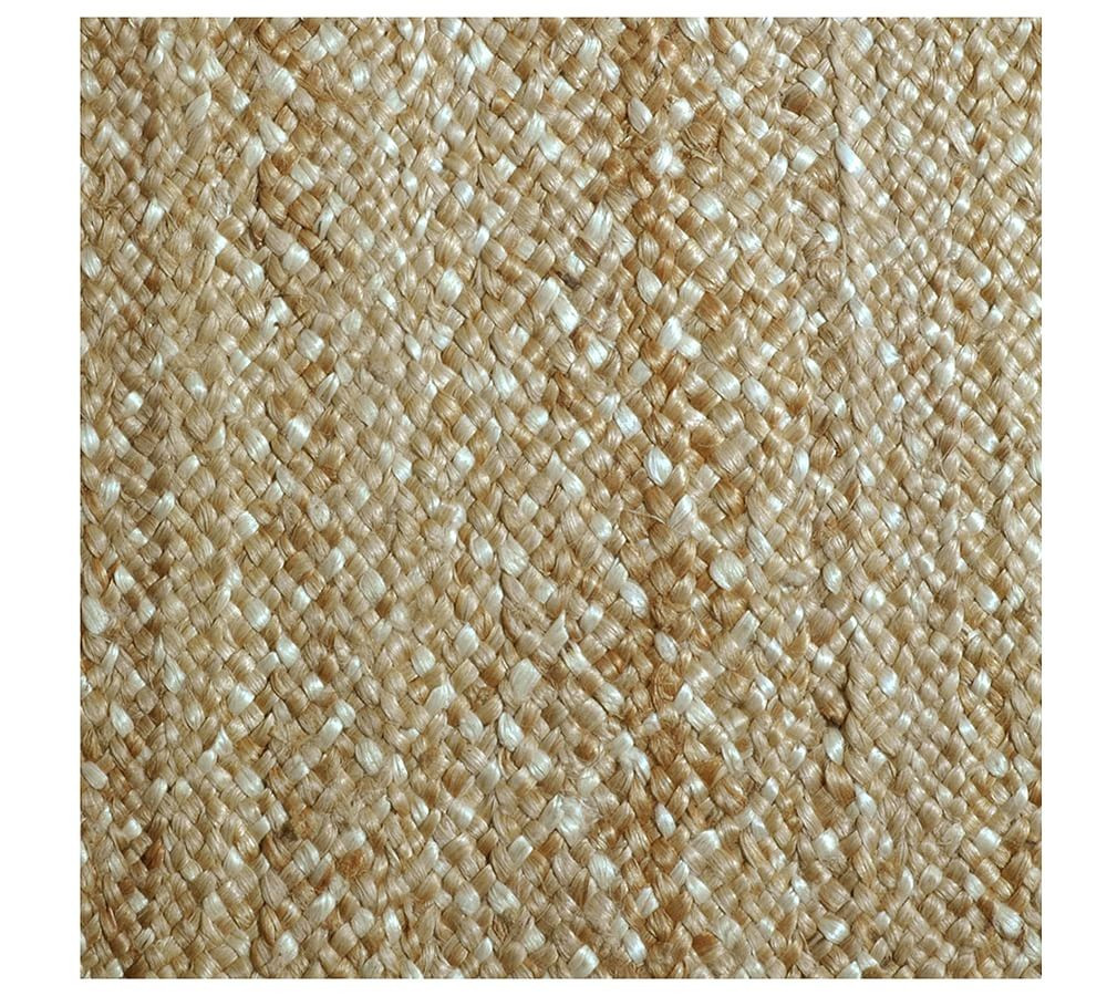 Fibreworks(R) Custom Braided Jute Rug, 8 x 7', Natural | Pottery Barn (US)