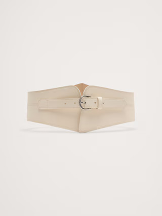 Leather Corset Waist Belt | Banana Republic (US)