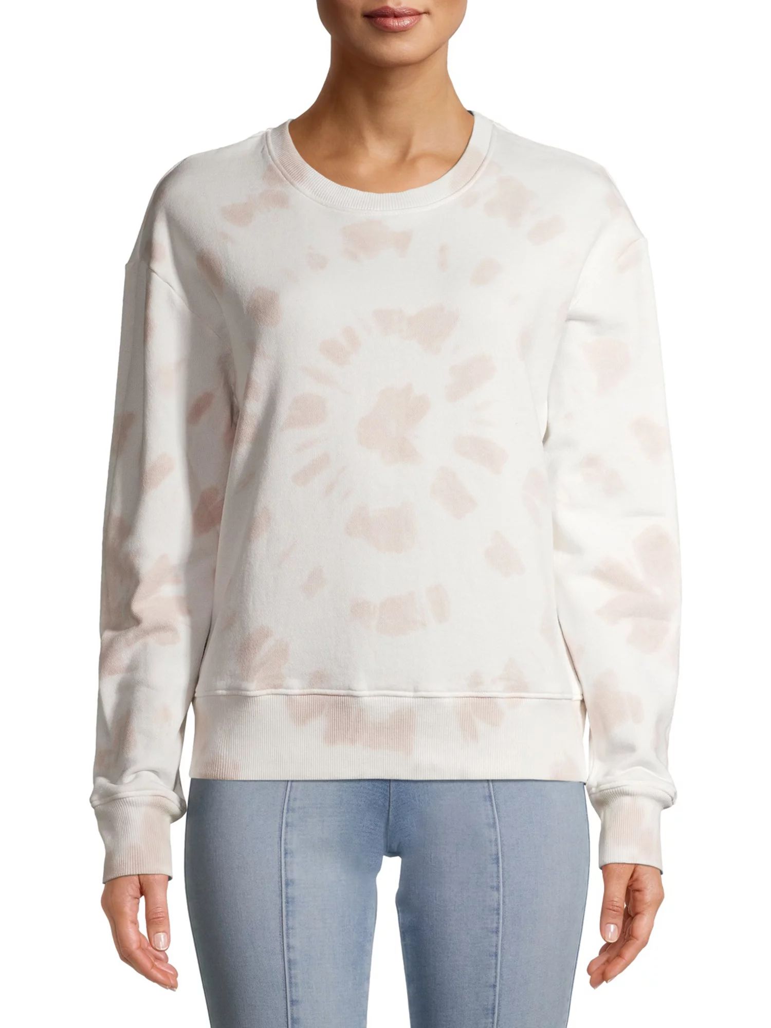 Time and Tru Women's Tie Dye Sweatshirt | Walmart (US)