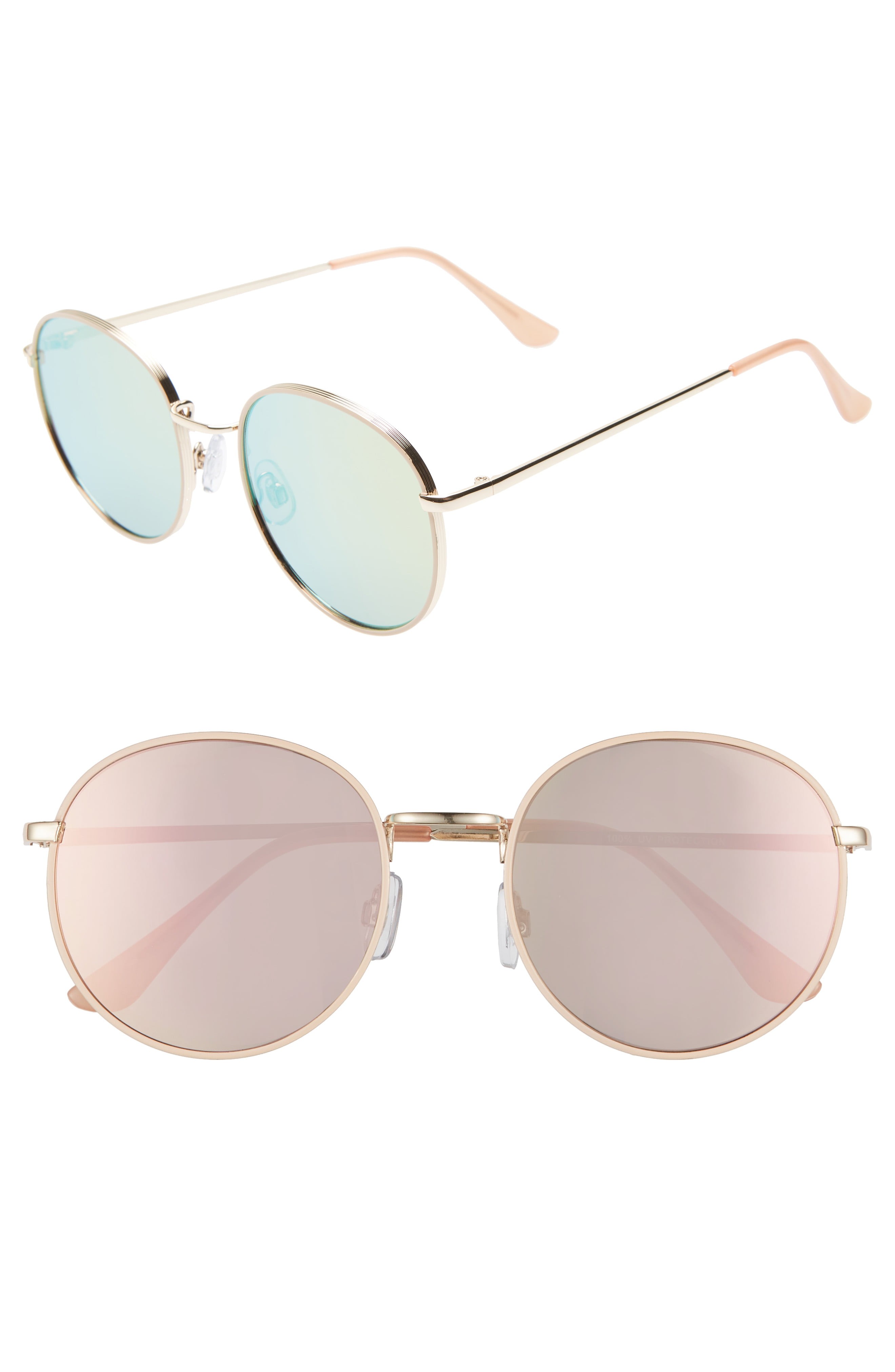 Women's Bp. 55Mm Round Sunglasses - | Nordstrom