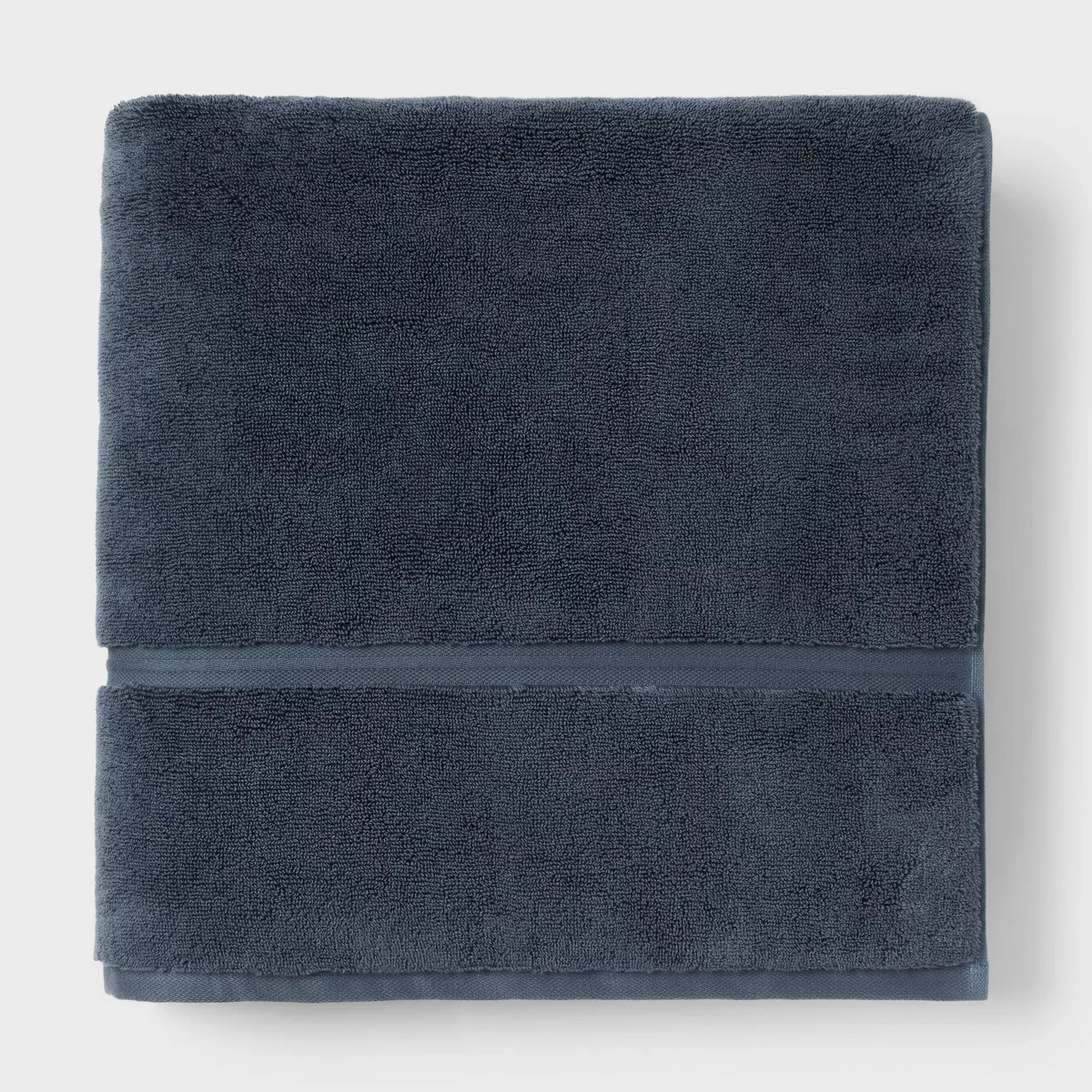 Oversized Spa Plush Bath Towel Slate Blue - Threshold™ | Target