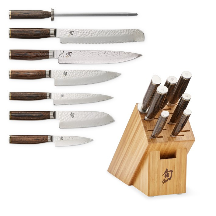 Shun Premier Knives, Set of 8 | Williams-Sonoma