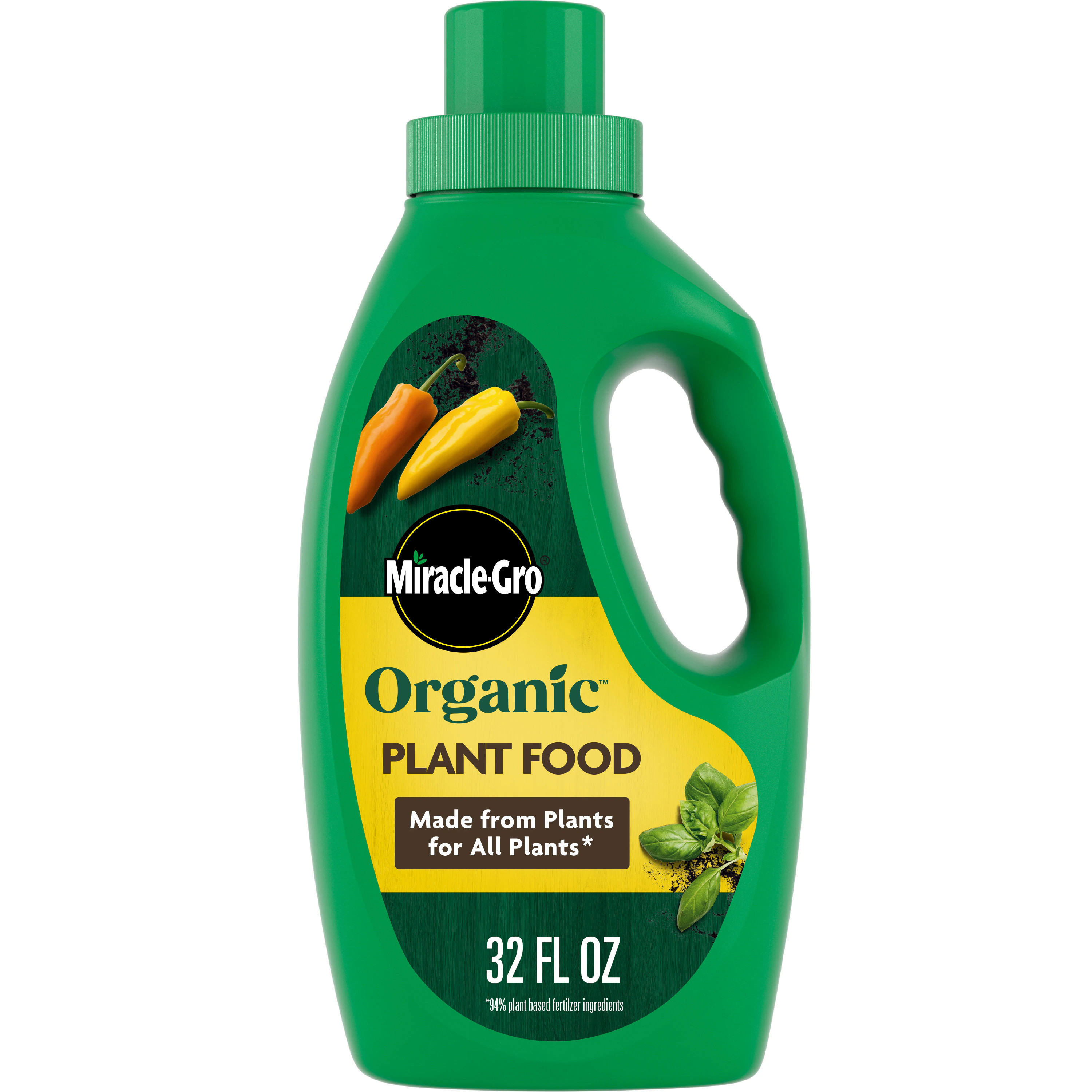 Miracle-Gro Organic 32-fl oz 1.4-Natural Liquid All-purpose Food (OMRI Listed) | 3035806 | Lowe's