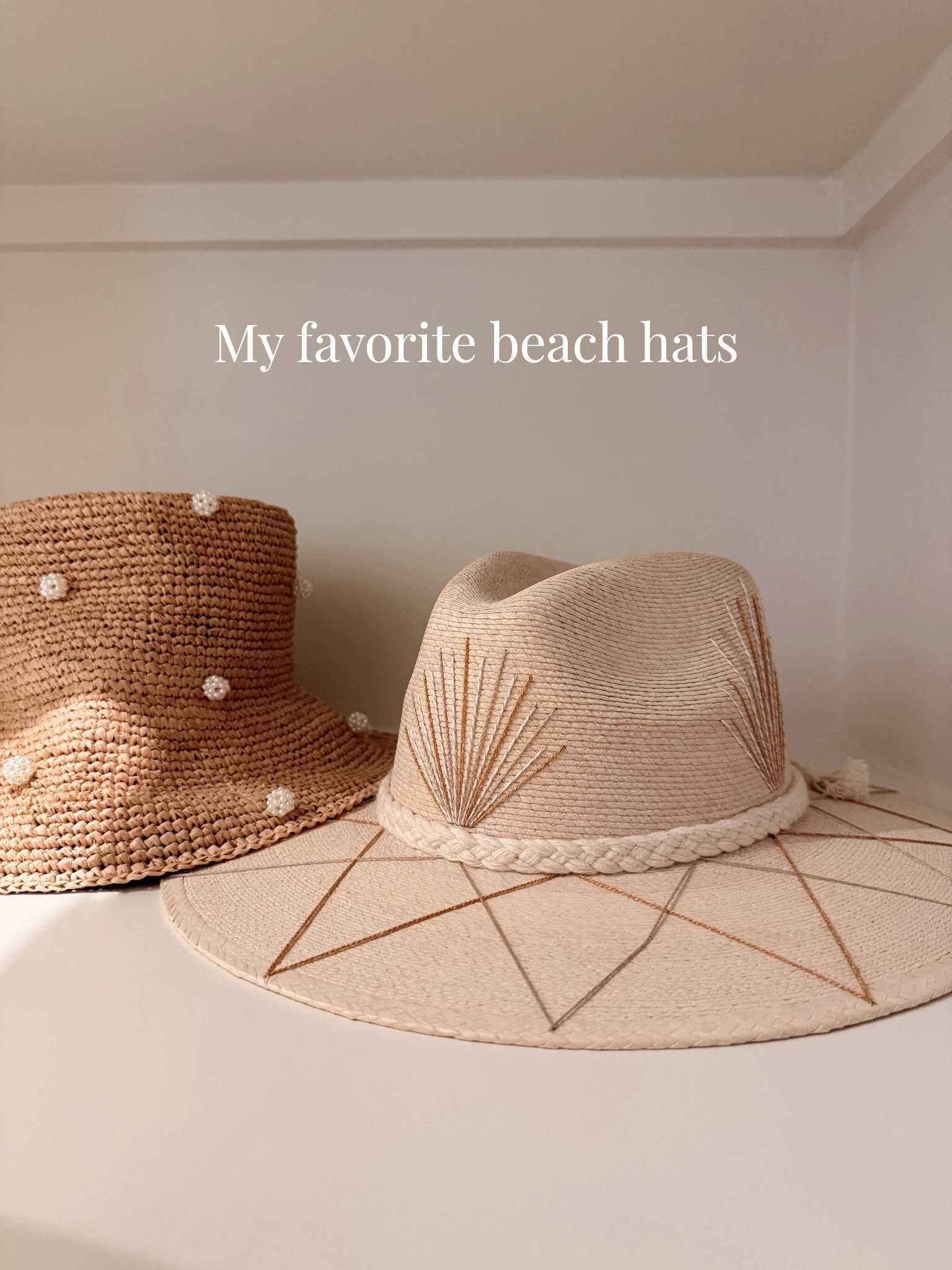 Beach hats worth every penny ☀️🌴

#LTKTravel #LTKSwim #LTKSeasonal