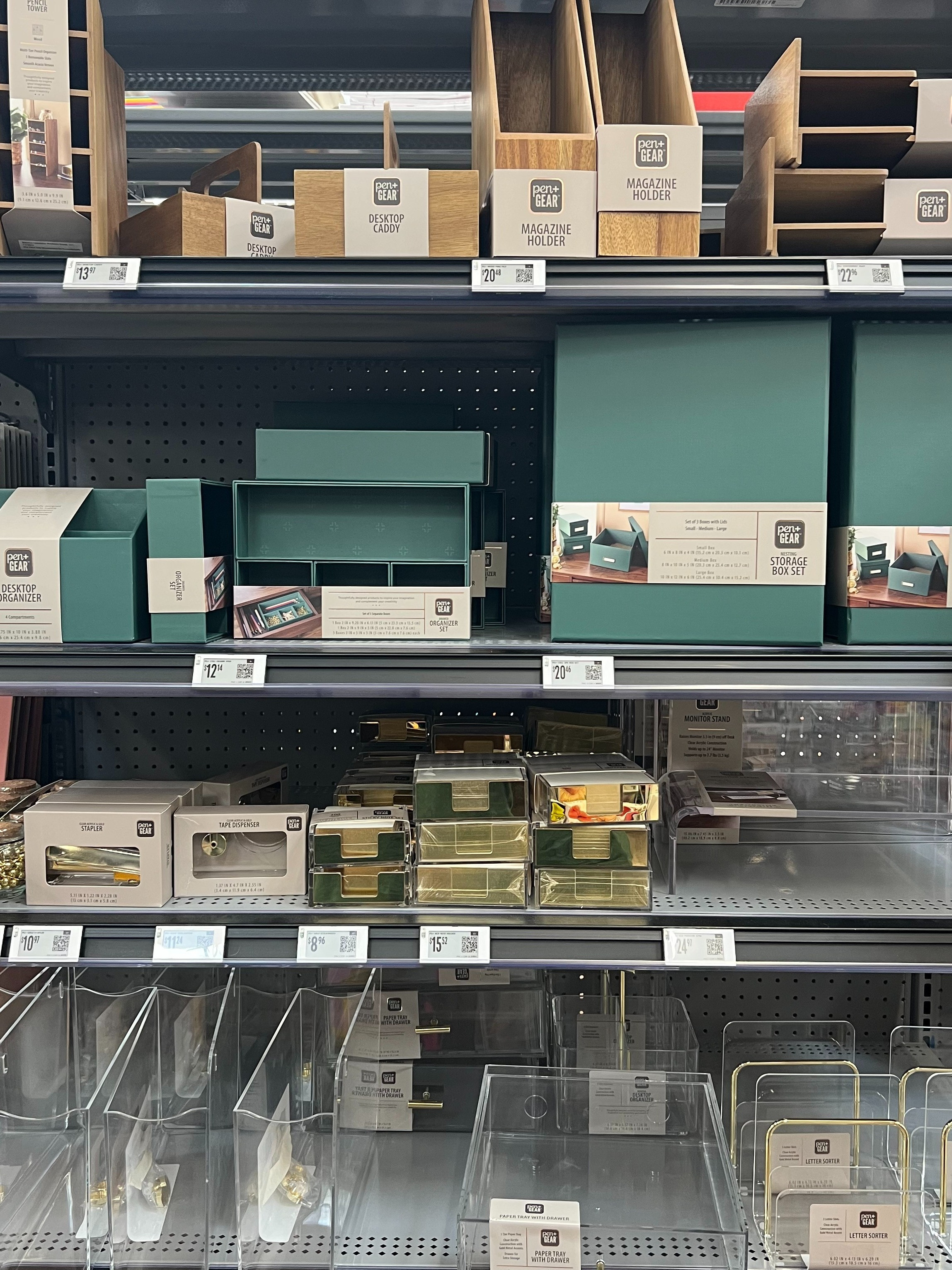 loving these office supplies and organizers - the green and gold are such a cute addition to the classic wooden and acrylic options!

work from home  

 #LTKdayinmylife #LTKHome