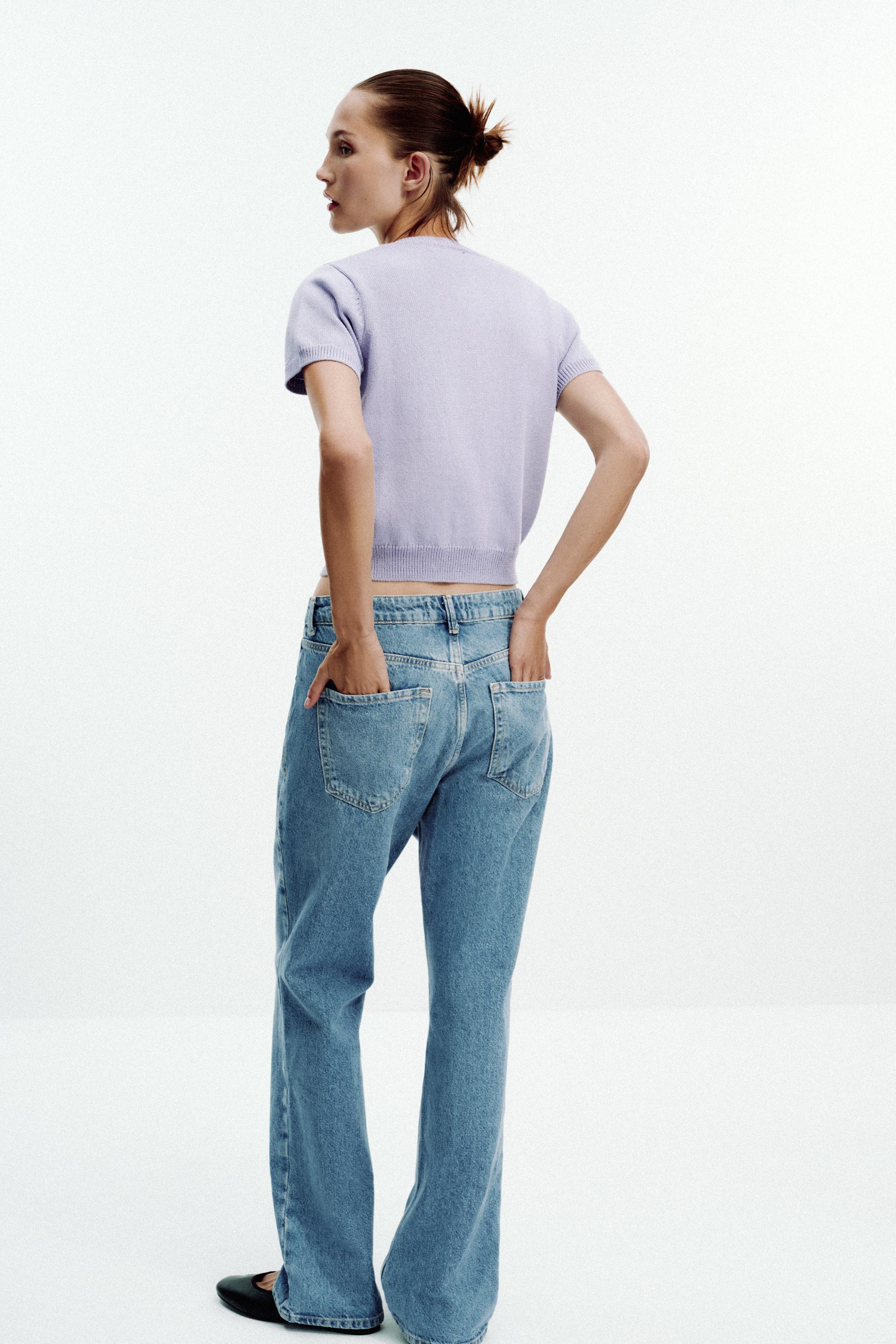 PEARL BOW KNIT CARDIGAN | Zara US