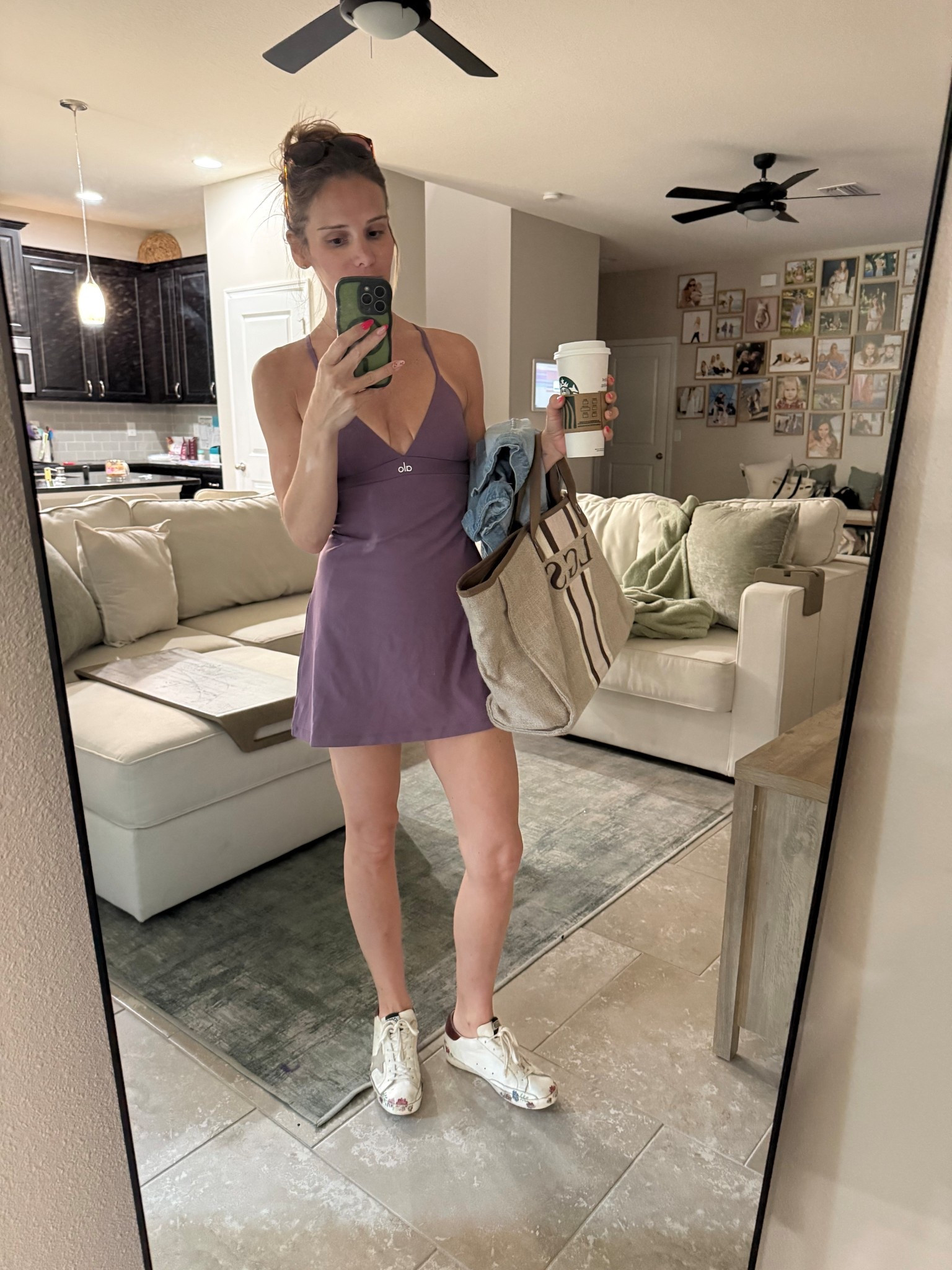 OOTD … do I need this Alo dress in every color?!! 

#LTKActive #LTKmomlife #LTKdayinmylife